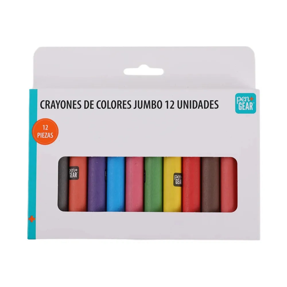 Crayolas Pen Gear Jumbo - 12 Pzas