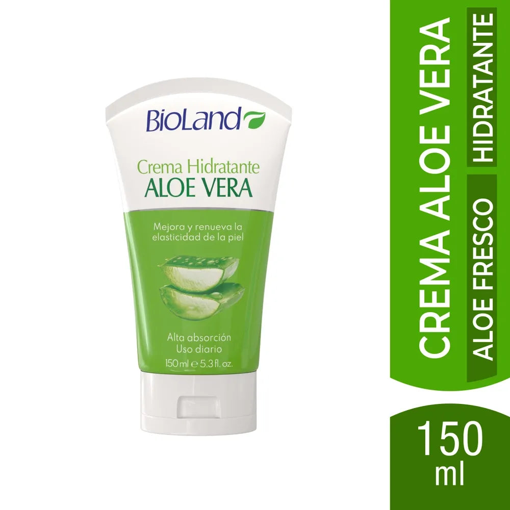 Crema Hidratante Bioland Aloe Vera - 150 Ml