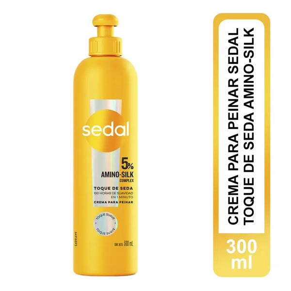 Crema Para Peinar Sedal Toque De Seda En Crema - 300 Ml
