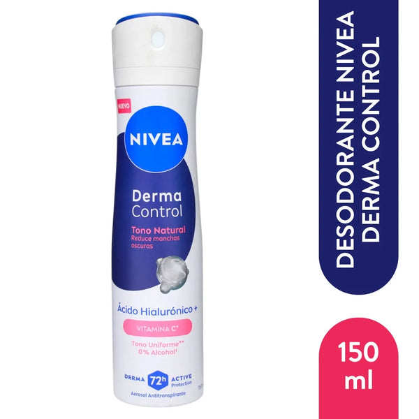 Desodorante Nivea Derma Control Tono Uniforme Spray Femenino - 150 Ml