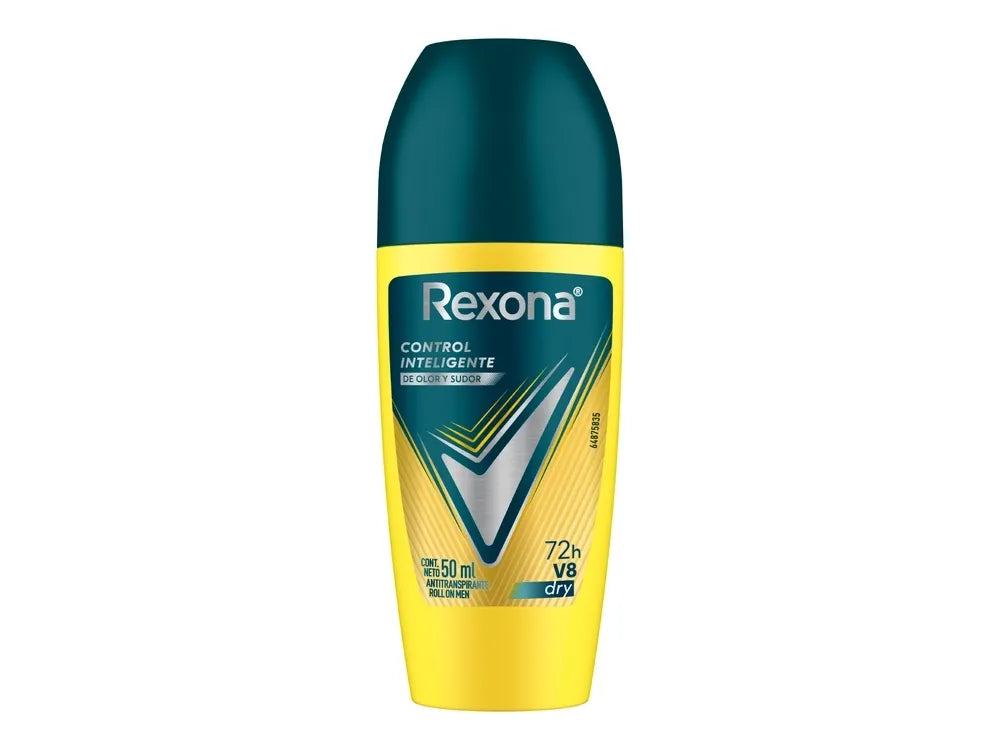 Desodorante Rexona Caballero V8 Rollon - 50 Ml