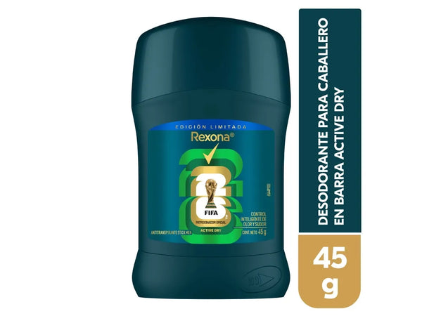 Desodorante Rexona En Barra Active Dry - 45 G