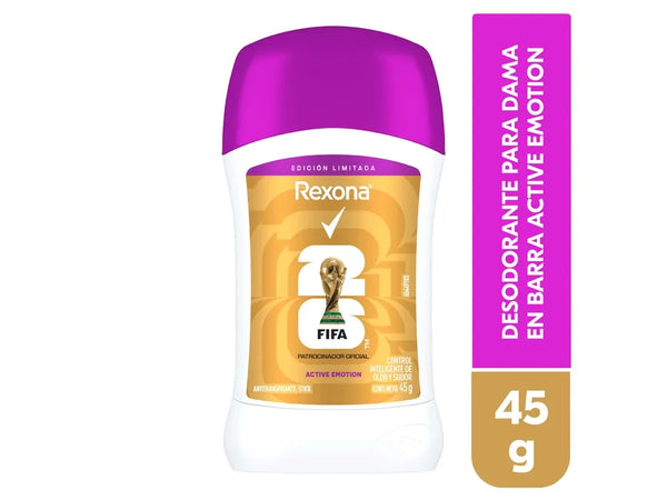 Desodorante Rexona En Barra Active Emotion - 45 G