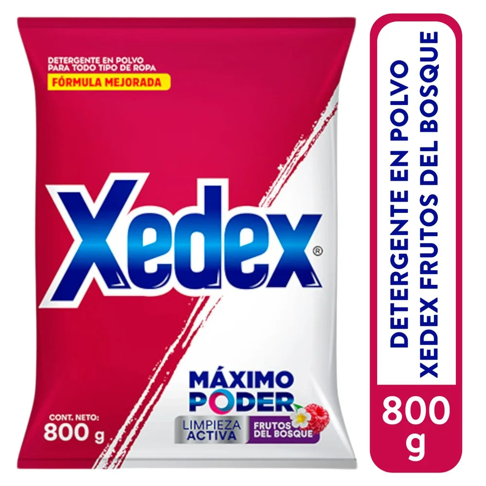 Det Polvo Xedex Mpoder Frutos 800g