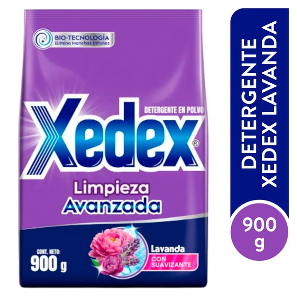 Deterg Polvo Xedex Lavanda 900g