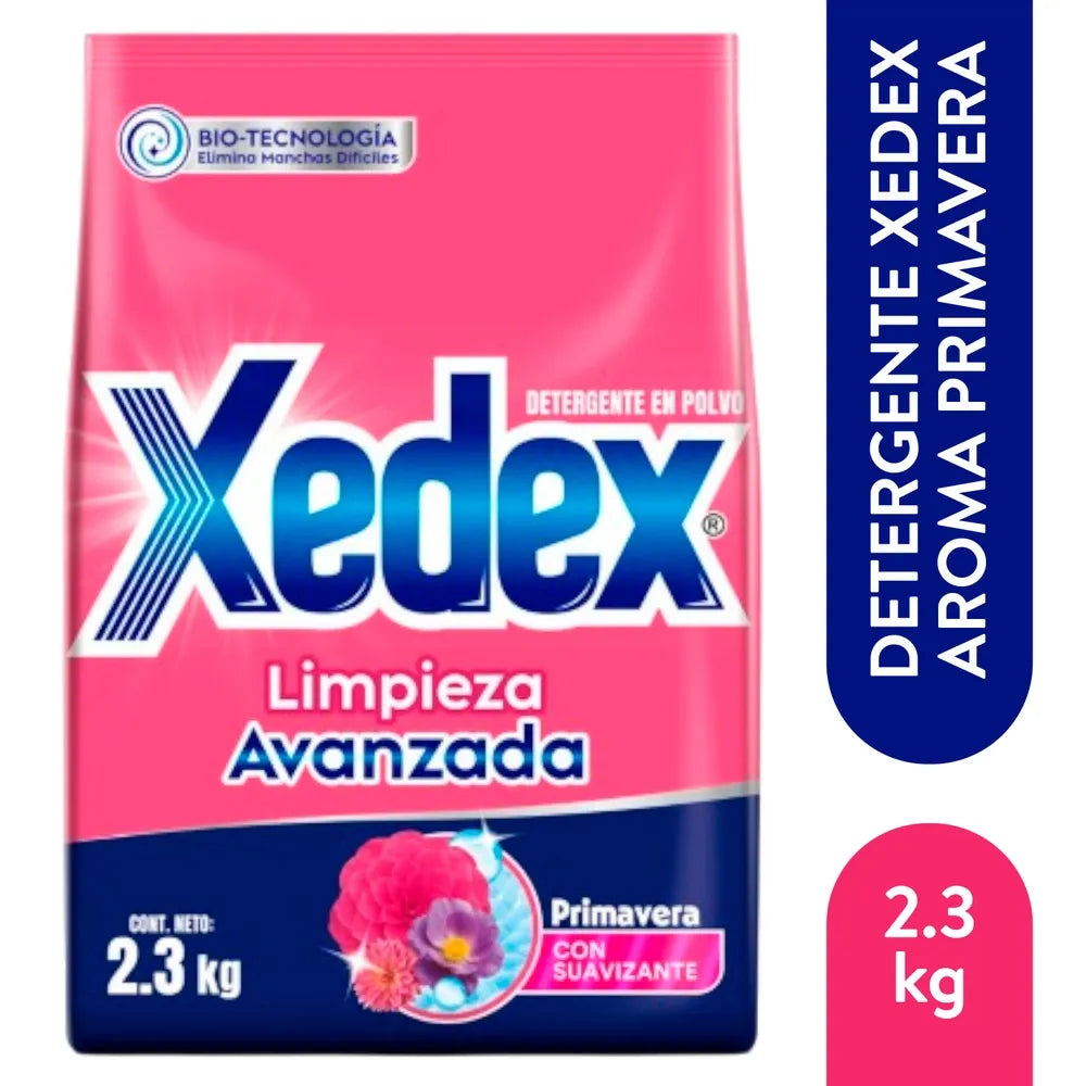 Deterg Polvo Xedex Primavera 2300g