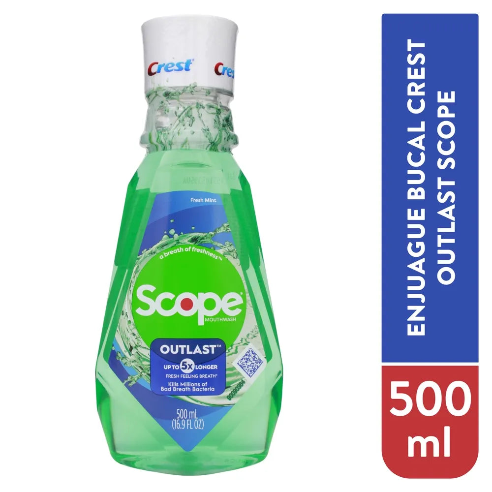 Enjuague Bucal Crest Scope M -500ml