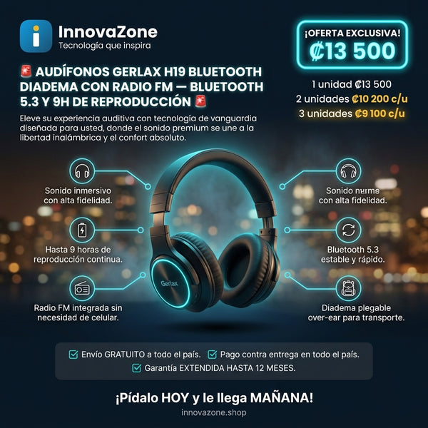 Ad Meta 1:1 — Audífonos Gerlax H19