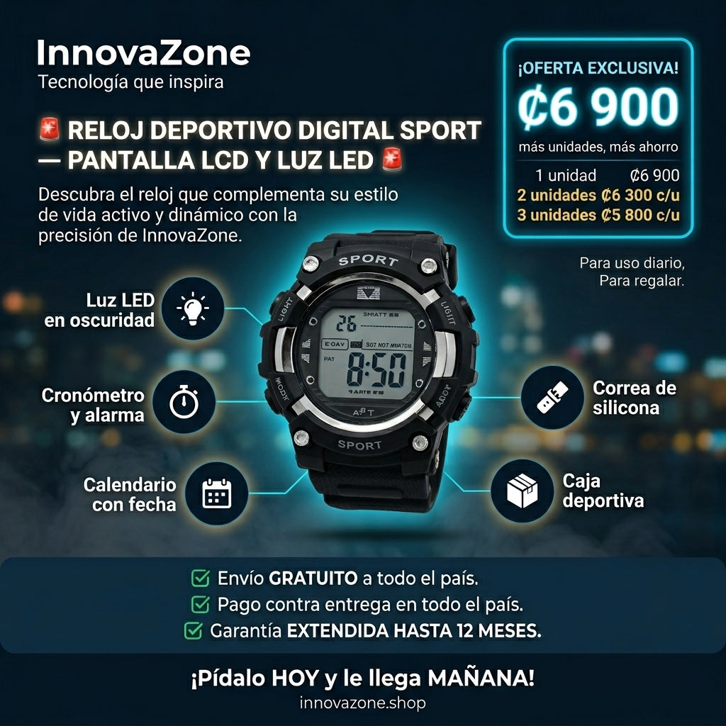 Reloj Deportivo Digital SPORT - oferta