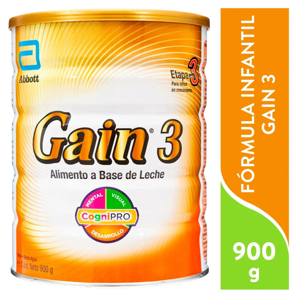 Fórmula Para Bebé Gain 3 - 900g