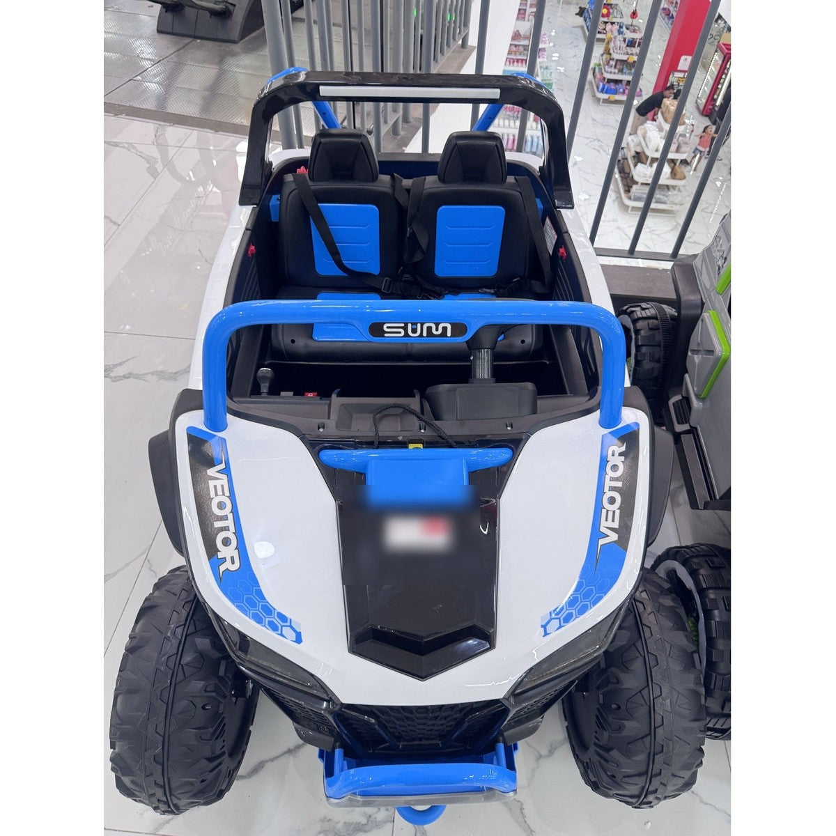 Carro Eléctrico Montable Buggy UTV Biplaza con Control Remoto