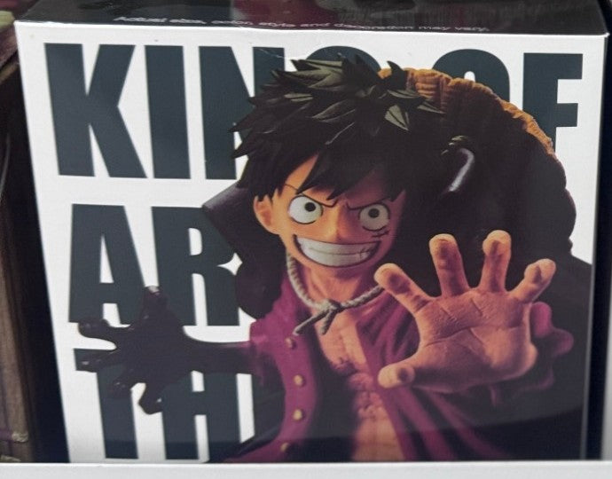 Figura King of Artist The Luffy · One Piece Wano Mano Abierta - foto real 1