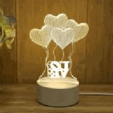 Lampara Ilusion 3D Personalizada En Acrilico