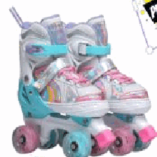 Patines De 4 Ruedas Para Niña Talla 35 38