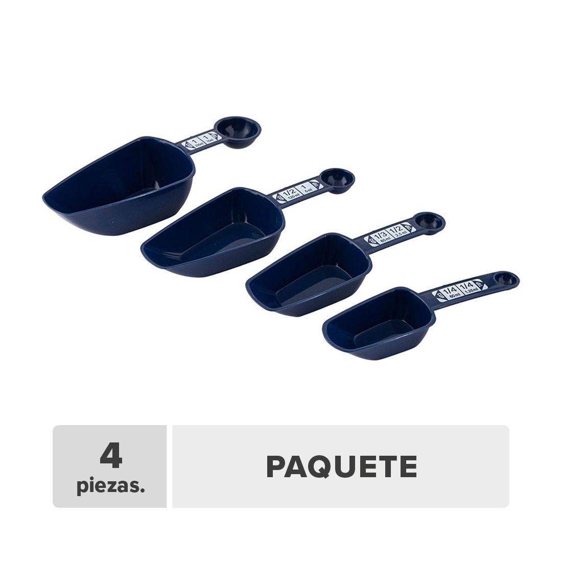 Tazas Medidoras Plástico Glad 7.6x5x25.4cm