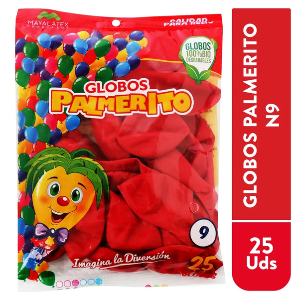 Globo Rojo No9 25U