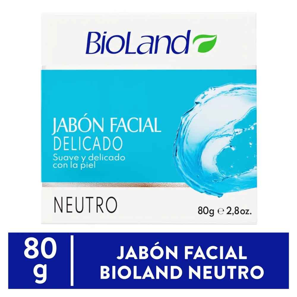 Jabon Facial Bioland Neutro 80g