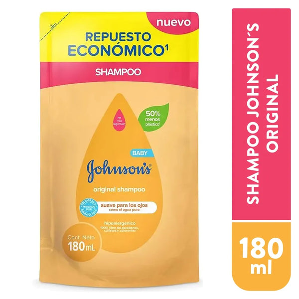 Shampoo Johnson's Baby Doypack Original - 180 Ml