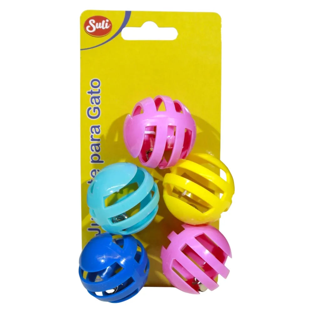 Juguete Marca Suli, Para Gato 5pc