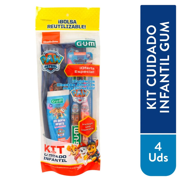 Kit Infantil Paw Patrol 1ud Y Gel 2 Unidad