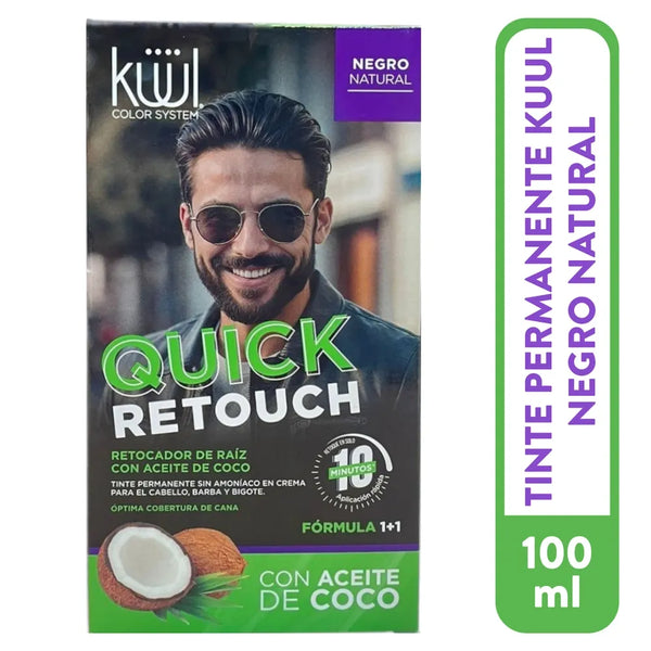 Kuul Quick Retouch Negro 100ml