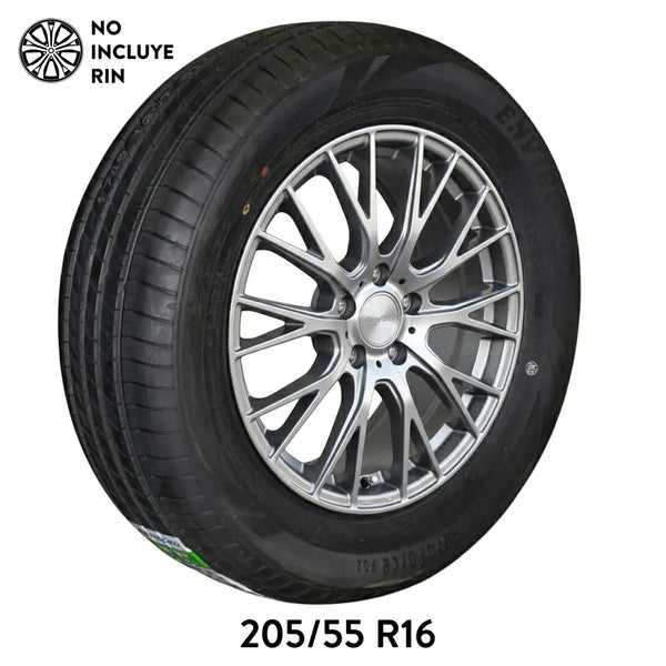 Llanta Para Auto Enviroad, Medidas: 205/55 Rin 16