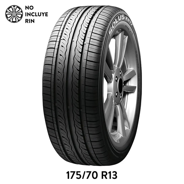 Llanta Para Auto Kumho Tire, Medidas: 175/70 Rin 13