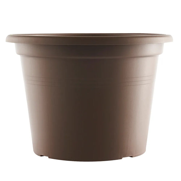Maceta Plastic Cilindr Veneza Beige 20cm
