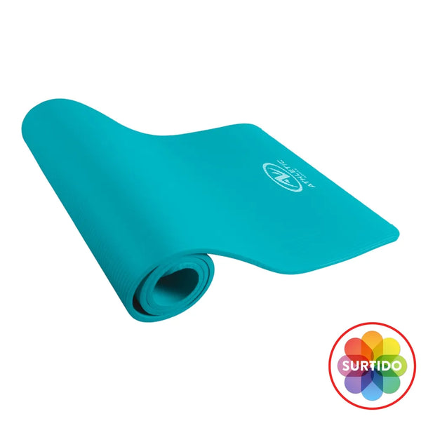 Mat De Yoga Athletic Works En Colores Surtidos 10 Mm - 180 × 60 Cm