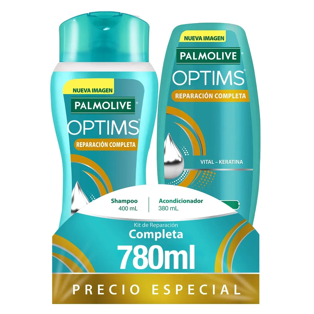 Pack Optims Sh 400ml Acond 380ml 780