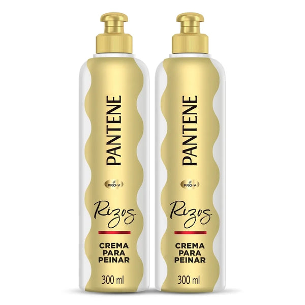Crema Peinar Pantene Rizos Definidos Pack - 2 Uds X 300 Ml C/u