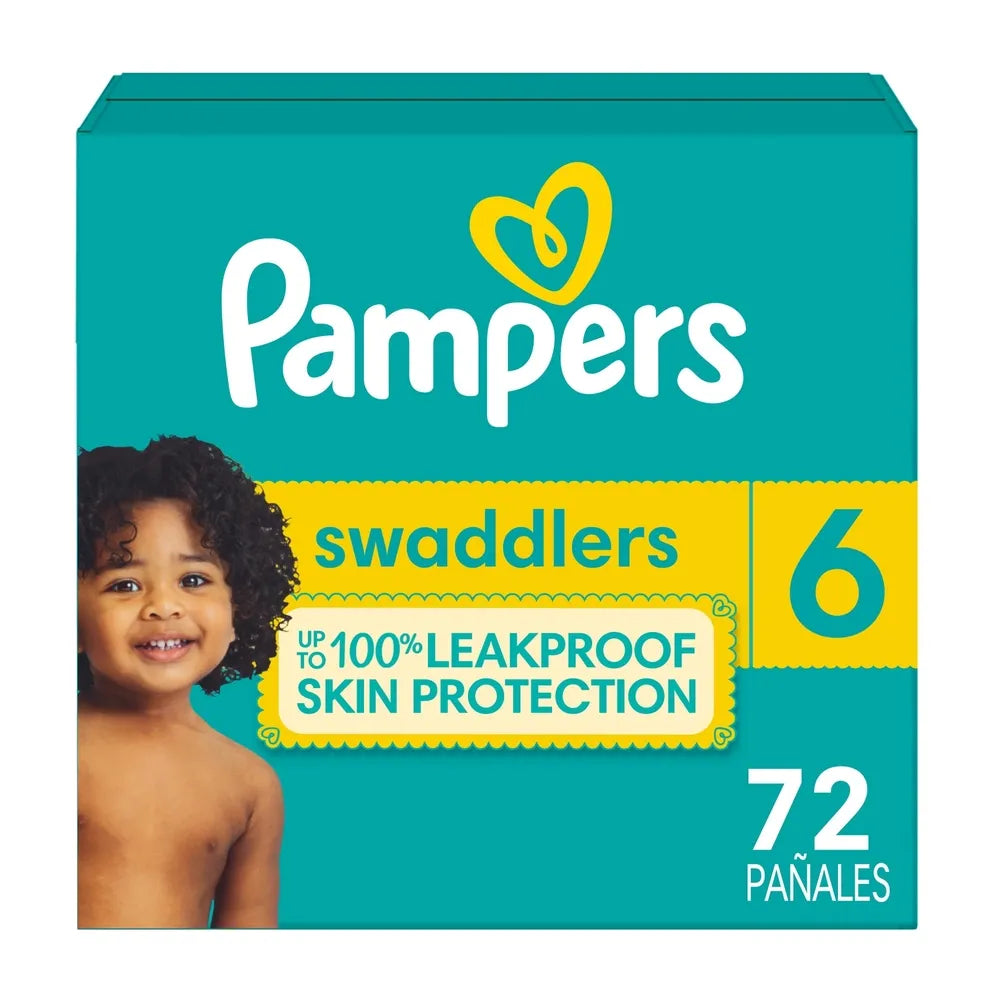 Pañales Pampers Swaddlers Etapa 6 Libre De Derrames - 72 Uds