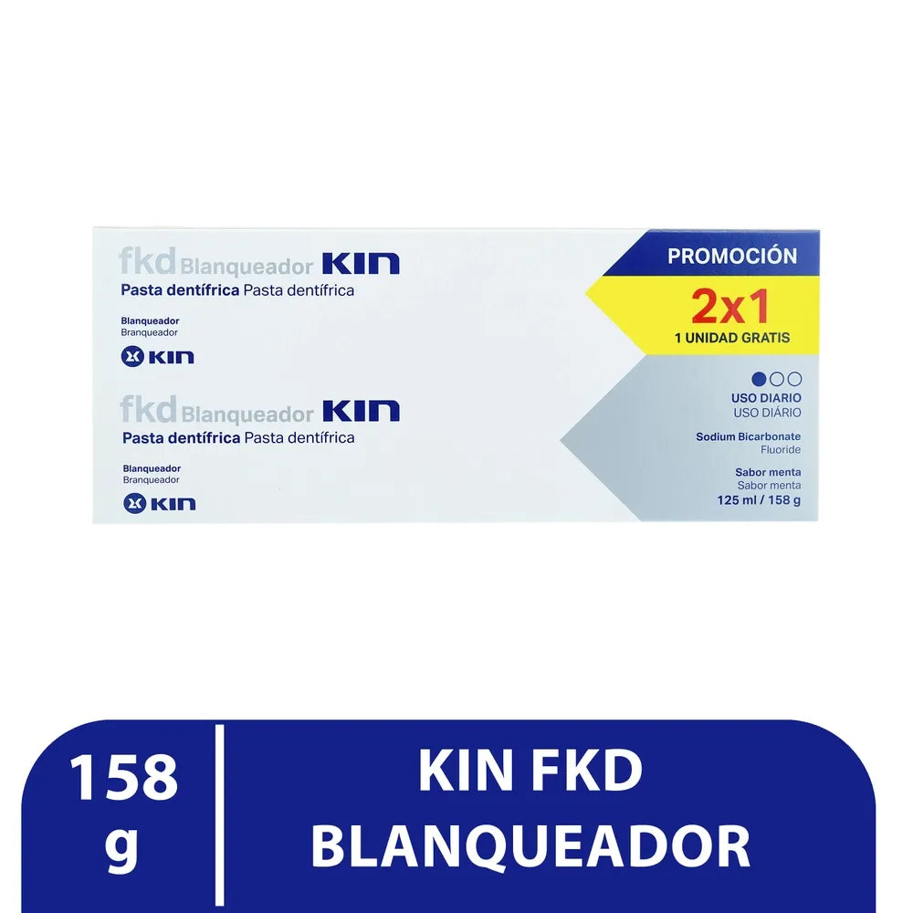 Panta Dentífrica Kin Fkd Blanqueador - 158 G