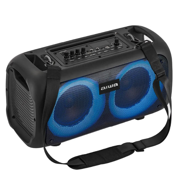 Bocina Aiwa Con Micrófono Awpoh35 400w