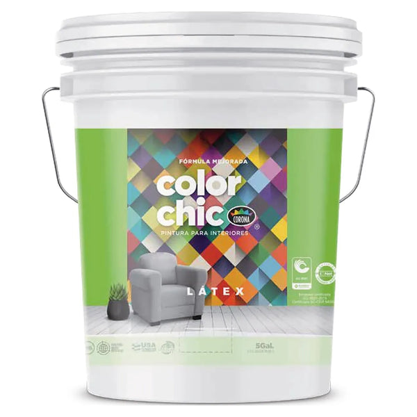 Pintura Color Chic Color Cielo. Fórmula Mejorada -cubeta