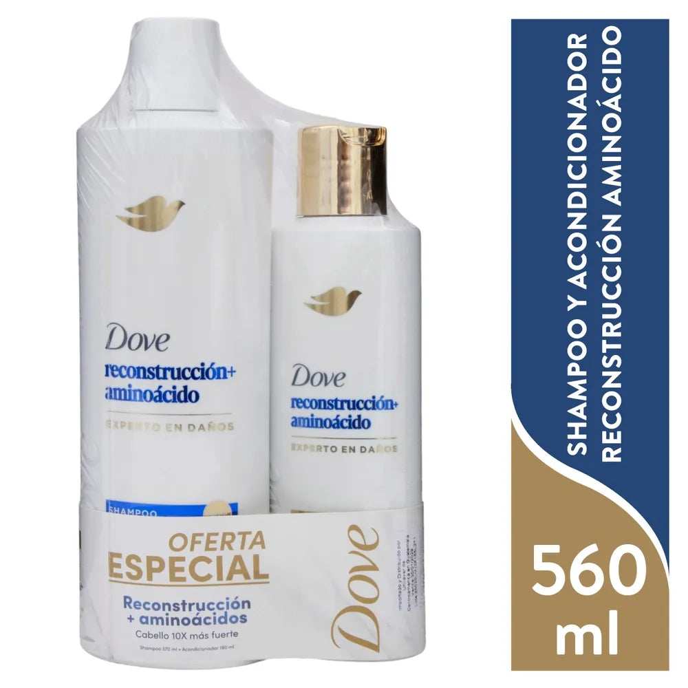Pk Sh Y Aco Dove Reconst Amino 560ml