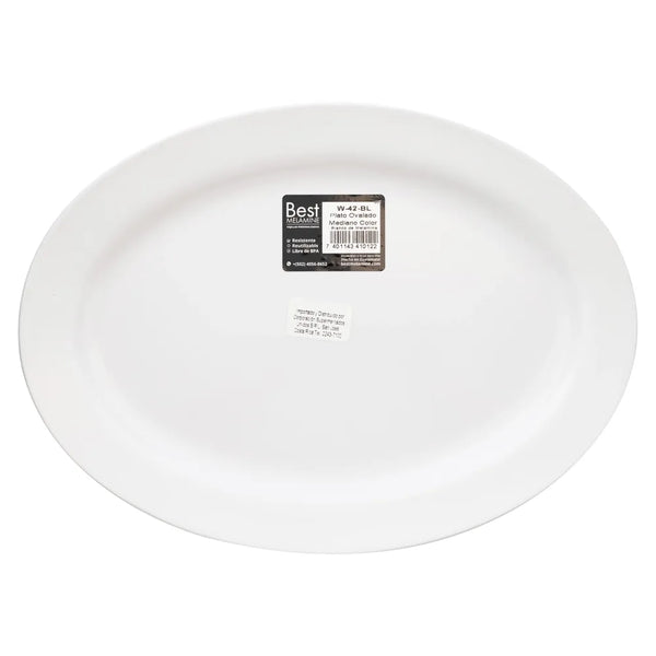 Plato Best Melamine Ovalado Mediano