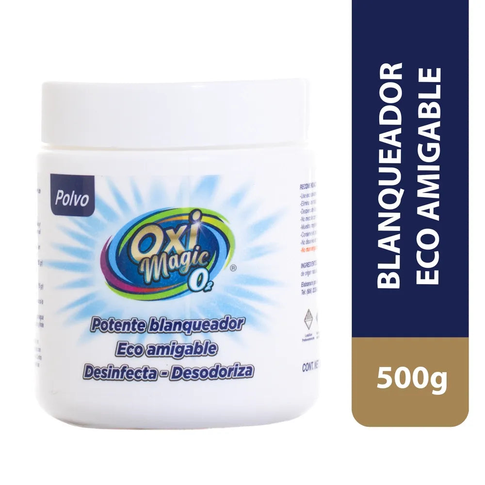 Quitamanchas Oxi Magic Polvo Ropa Blanca - 500 G