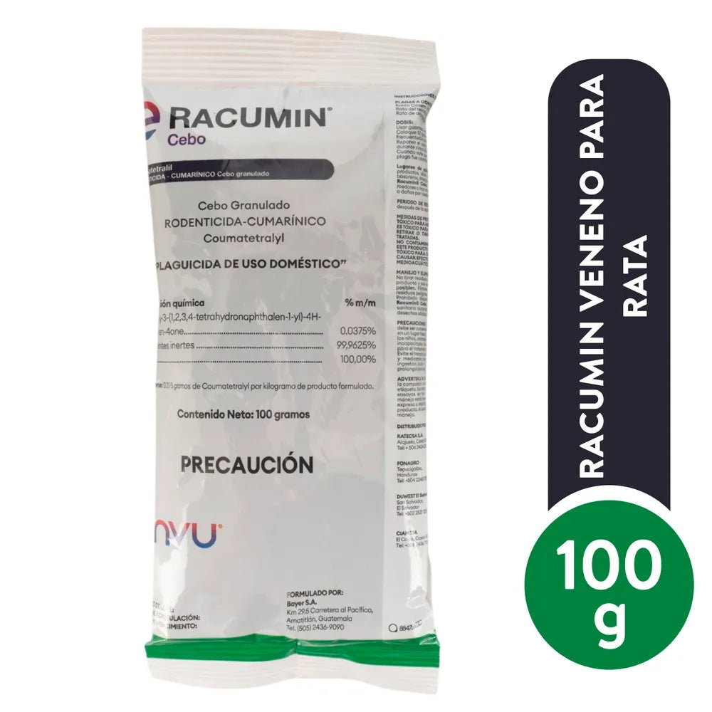 Raticida Racumin De Bayer - 100 G