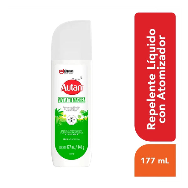Repelente Líquido De Insectos Autan Family Con Atomizador - 177 G