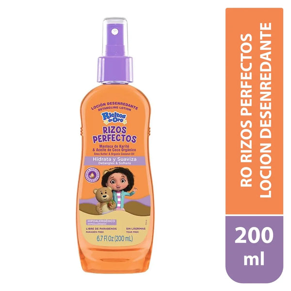 Loción Desenredante Ricitos De Oro Rizos Perfectos - 200 Ml