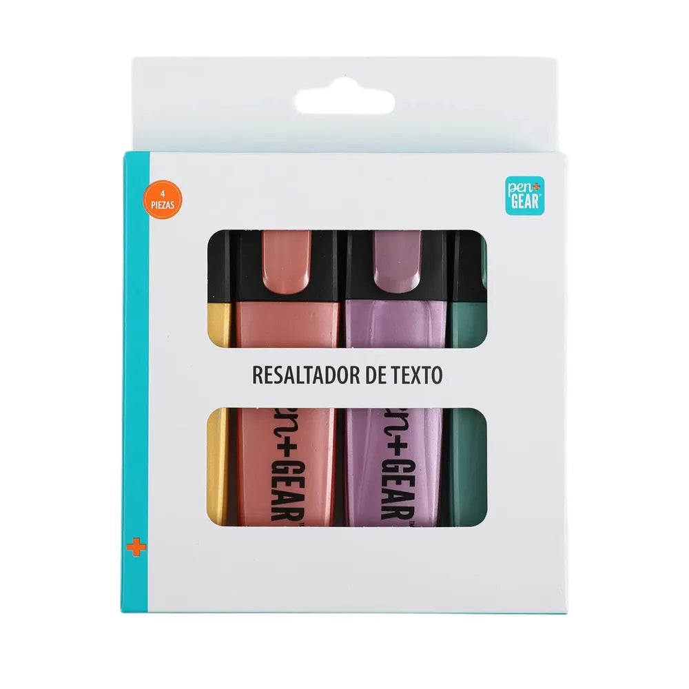 Set De Marcadores Metalicos 4pzas