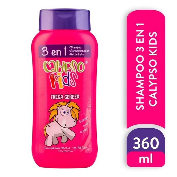 Shampoo Calypso Kids Fresa Cereza 360ml