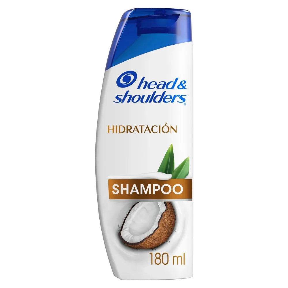 Shampoo Head & Shoulders Hidratación Control Caspa - 180 Ml