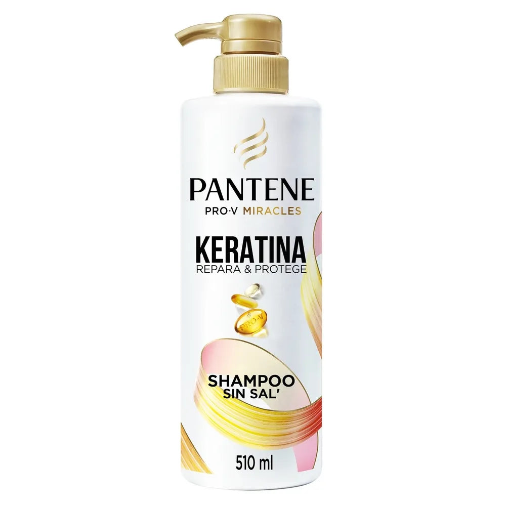 Shampoo Pantene Pro-v Miracles Keratina Repara Protege - 510 Ml
