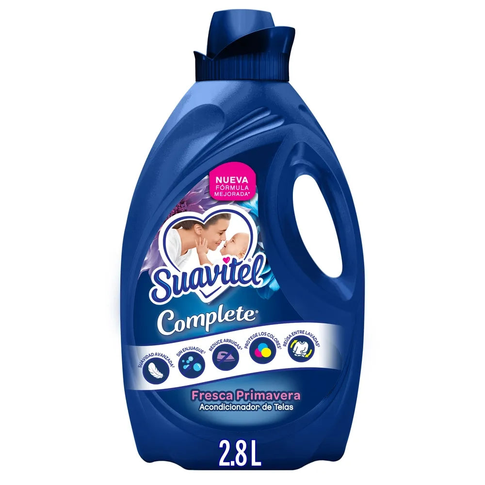 Suavizante Suavitel Complete Primavera Botella - 2.8 L