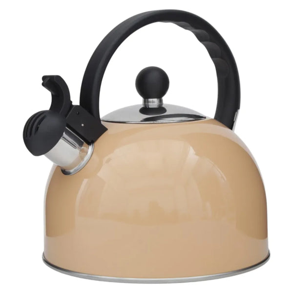 Tetera De Acero Inoxidable Haus Color Beige Clásico - 2.5 L