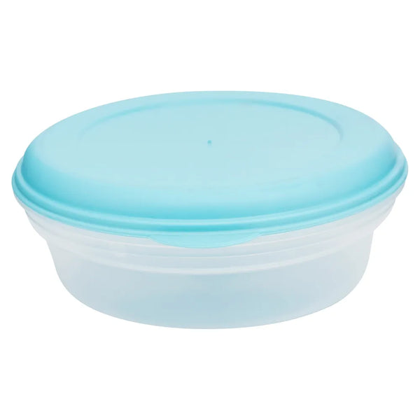 Recipiente Hermético Con Tapa Kitchen Color Celeste Con Tapa - Ud