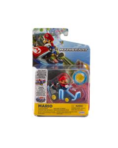 Carro Plástico Mario Kart Con Accesorio +3a Surtido
