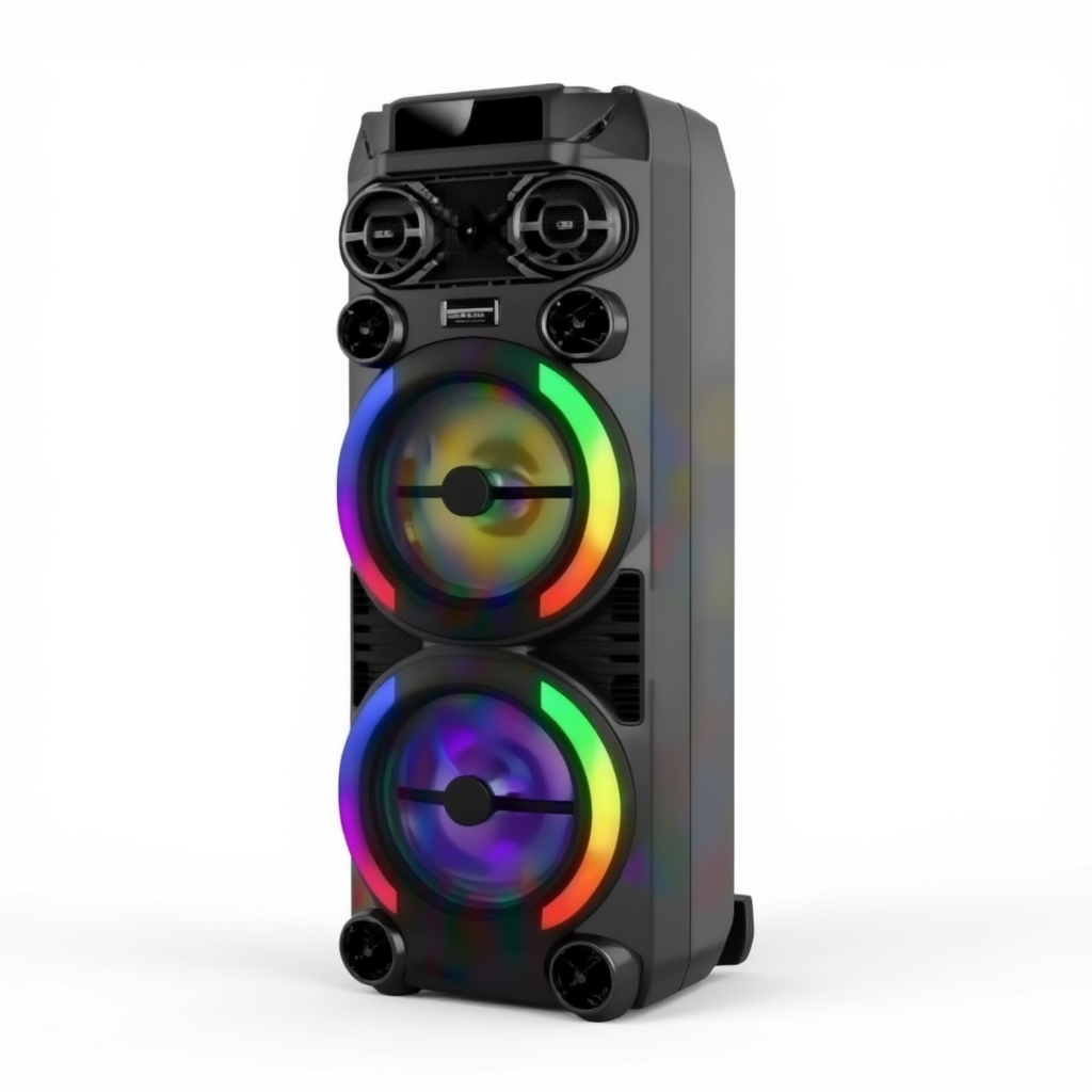 Parlante Bluetooth Torre BK 2887 RGB Karaoke